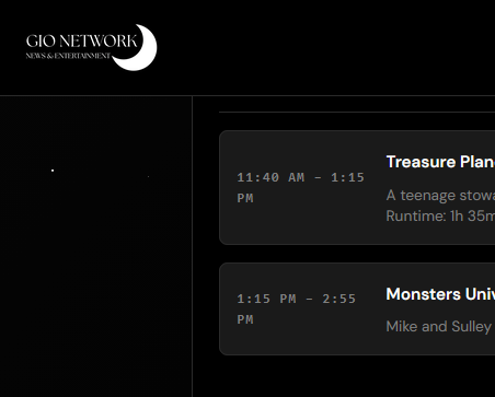 Gio Network screenshot